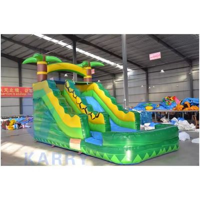 4X9M Taille PVC extérieur gonflable D glissière pour le parc de divertissement accessoires souffleur d'air