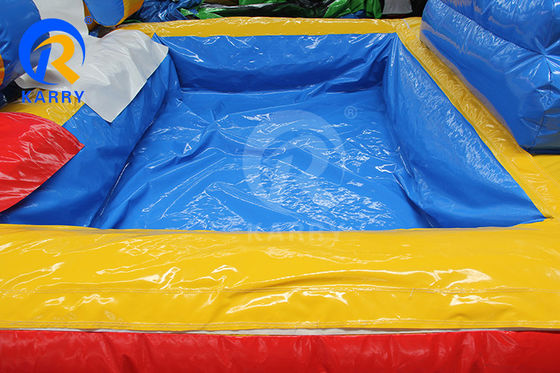 Matériaux CH PVC Glissière gonflable à eau Glissière maison gonflable Capacité maximale 100-500 kg Parc