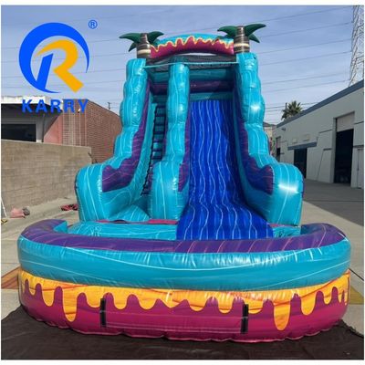 Découvrez la sensation de glisser dans une piscine avec notre toboggan gonflable