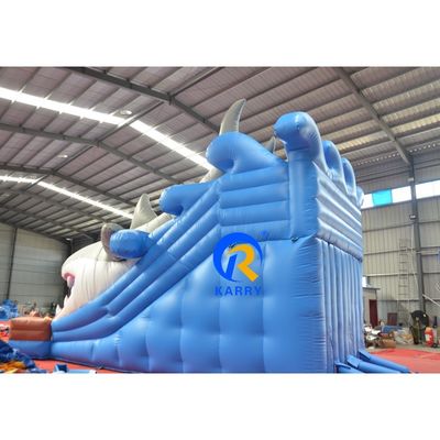 Glissière gonflable pour piscine OEM pour les occasions commerciales