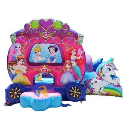 Expédition express Thème sirène Château gonflable pour enfants Option de dessin à la main