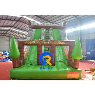 Événement Parc aquatique toboggan gonflable pour enfants et adultes Tailles optionnelles 9 * 4.5