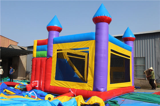Parc extérieur Unisexe Commercial Colorié Tetris Sautant maison gonflable pour enfants