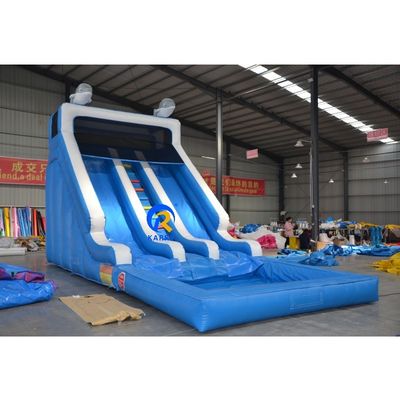 Capacité maximale 100-500 kg Double usage commercial Glissière gonflable pour enfants adultes