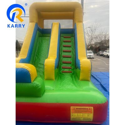 5-10 Jeu d'escalade pour enfants Bouncer gonflable toboggan aquatique Château de saut avec piscine