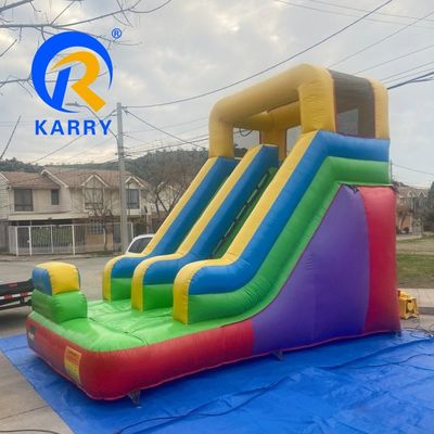5-10 Jeu d'escalade pour enfants Bouncer gonflable toboggan aquatique Château de saut avec piscine