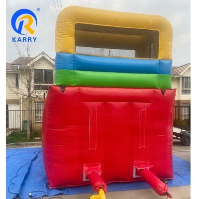 5-10 Jeu d'escalade pour enfants Bouncer gonflable toboggan aquatique Château de saut avec piscine