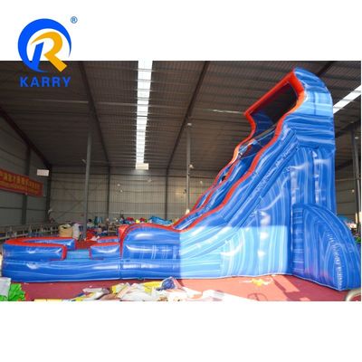 CE EN14960 Certifié Air Slide à large base Bouncer d'eau