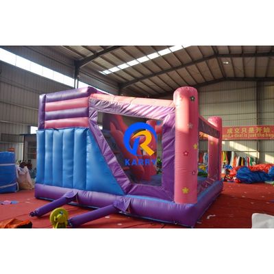 Portable Château de la princesse maison de rebond gonflable bouncer glissière combiné pour enfants