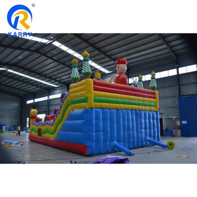 Logo personnalisé Acceptable Cirque Portable Château gonflable pour le divertissement du centre commercial