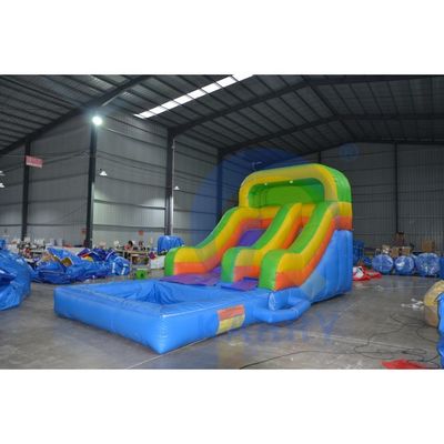 Modèles de classe personnalisés toboggans secs Marches spatiales pour la location d'événements toboggan aquatique Princess Rainbow