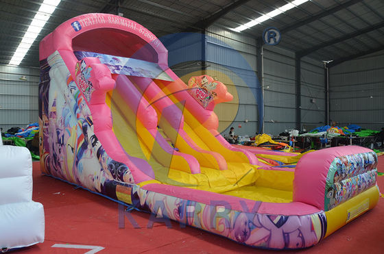 CE souffleur et accessoires de réparation inclus Fairy Princess Water Slide gonflable