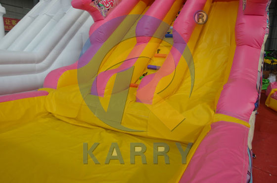 CE souffleur et accessoires de réparation inclus Fairy Princess Water Slide gonflable