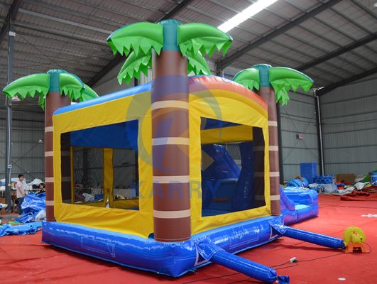 La promotion d'événements commerciaux facilité avec le château de jouets gonflables