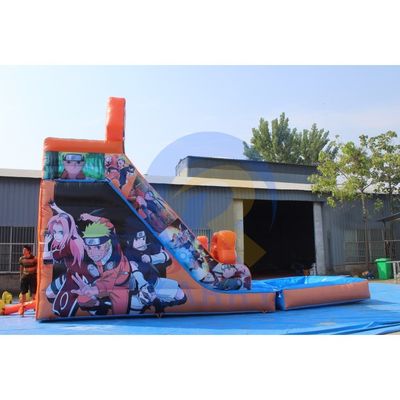 Centre commercial Occasion Anime Fan's Backyard Glissière gonflable à eau et combo de piscine