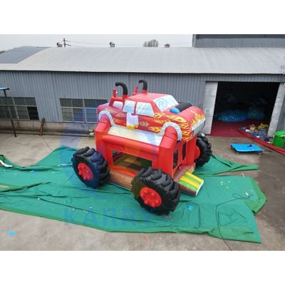 0.55mm PVC gonflable glissière style de jouet de saut pour le château en plein air jouet dans le parc d'attractions