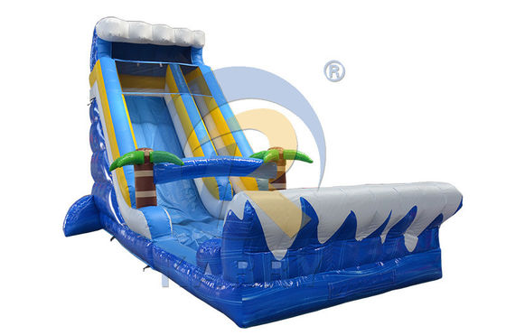 Commercial gonflable glissade sèche pour belle piscine extérieure et intérieure glissade