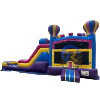 Château gonflable à double voie pour enfants