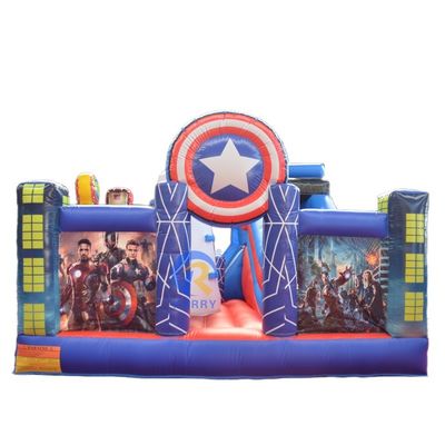 Équipement de parc d'attractions Unisexe château gonflable pour la promotion d'événements commerciaux