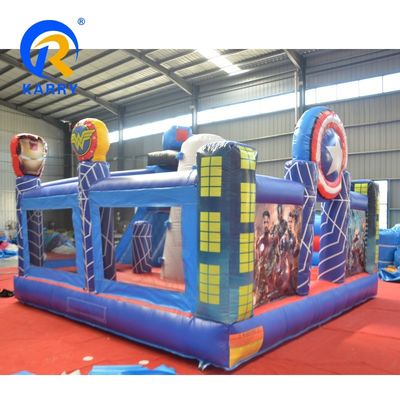 Équipement de parc d'attractions Unisexe château gonflable pour la promotion d'événements commerciaux