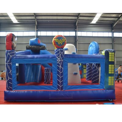 Équipement de parc d'attractions Unisexe château gonflable pour la promotion d'événements commerciaux
