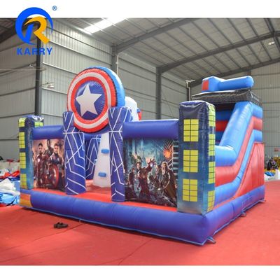 Équipement de parc d'attractions Unisexe château gonflable pour la promotion d'événements commerciaux