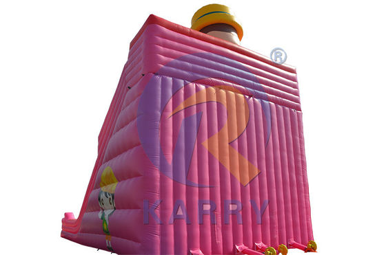 Commercial Château gonflable sautant Combo Bounce House Pour Les Enfants 14*8*11m ou sur mesure