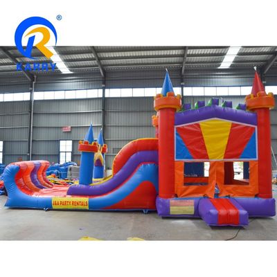 Livraison par voie maritime/aérienne Slide gonflable avec kit de réparation d'accessoires de château à saut