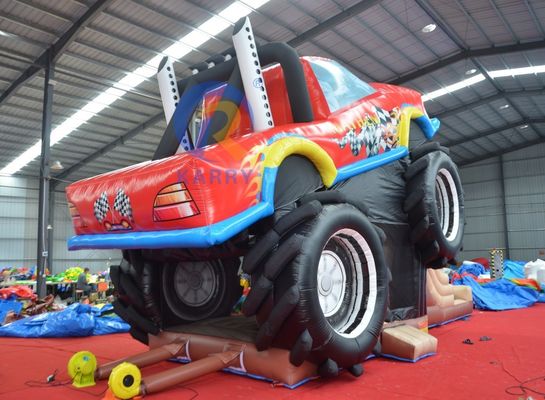 OEM Acceptable PVC hors route voiture de course voiture trampoline combinaison de glissière château élastique