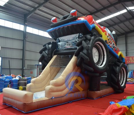 OEM Acceptable PVC hors route voiture de course voiture trampoline combinaison de glissière château élastique