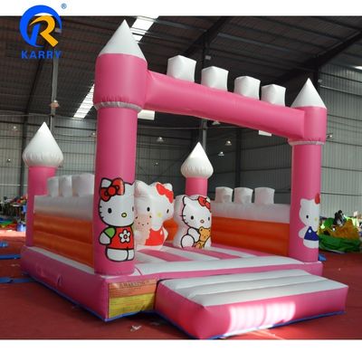 Accueil/Affaires Le plaisir est garanti avec le château de saut rose pastel Payement T/T inclus