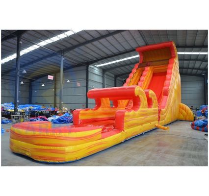 Maison de saut à l'eau étendue piscine de glissière en PVC