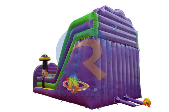 PVC Commercial Wet Dry Space Travel Slide maison gonflable gonflable pour enfants et adultes