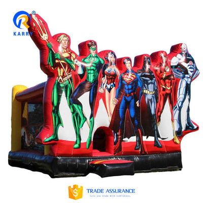 Expédition aérienne express Slide gonflable à dessins animés personnalisés avec plaisir et expédition dans le monde entier