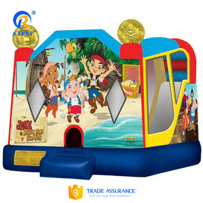 Expédition aérienne express Slide gonflable à dessins animés personnalisés avec plaisir et expédition dans le monde entier