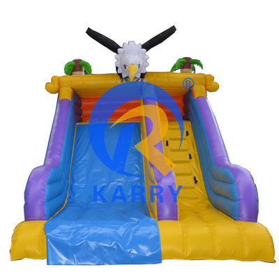 Combo de glissière gonflable pour jardin d'enfants avec super large voie et fonction d'eau