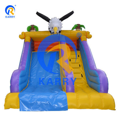 Combo de glissière gonflable pour jardin d'enfants avec super large voie et fonction d'eau