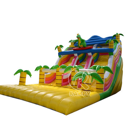 Château gonflable avec glisser-déposer Combo Château gonflable avec glisser-déposer