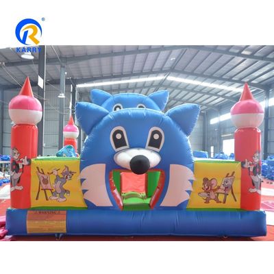 Événement Parc d'attractions en PVC personnalisé Parcours gonflable pour enfants et adultes