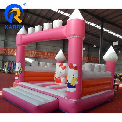 Maison de rebond classique du château de Kitty, souffleur d'air standard CE et accessoires inclus