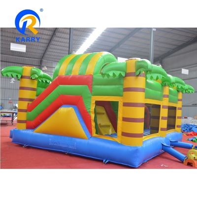 14 ans et plus Range d'âge Portable Bouncer gonflable avec glisser-déposer Jumping Castle Moonwalk