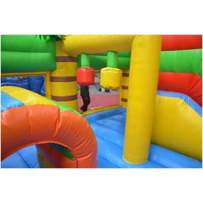 14 ans et plus Range d'âge Portable Bouncer gonflable avec glisser-déposer Jumping Castle Moonwalk