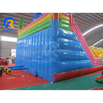 Combo de glissière gonflable Fun City Jumping Bouncy Castle pour une capacité maximale de &lt; 100 kg