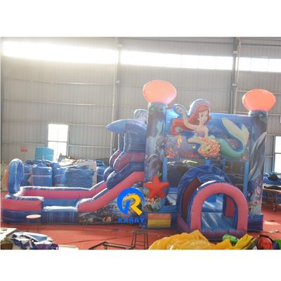 Carry Drôle Sirène Château gonflable Sauteur Sautant Bouncer