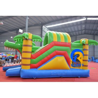 Castle Slide Combo maison gonflable pour adultes et enfants Jaune comprend un souffleur
