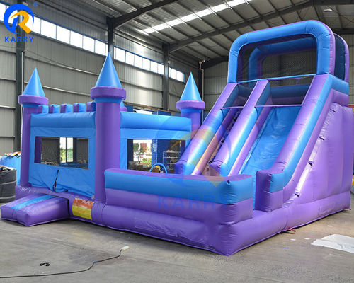 Jeux pour enfants Marvel Comics Châteaux sautants en PVC Jardine maison sautante avec glissement