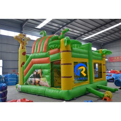 Unisexe Portable Animal Paradise maison gonflable à rebond avec glissière humide sèche lourde souffleur inclus