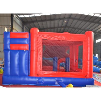 Événement portable Château gonflable avec diapositive Moonwalk Commercial Mario Jumping Combo gonflable