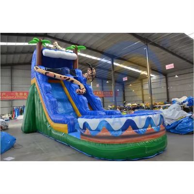 Des équipements de parcs aquatiques à glissière tropical gonflable Amenez la plage dans votre jardin