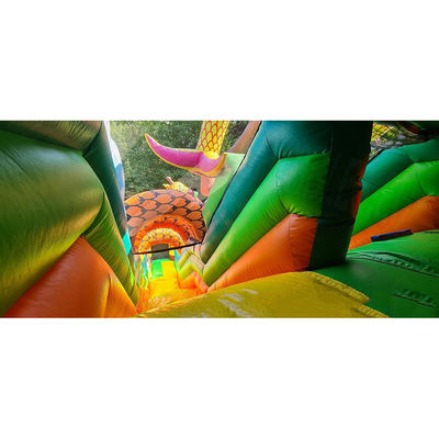 Gardien gonflable de safari de couleur personnalisée pour le plaisir des enfants au parc en plein air